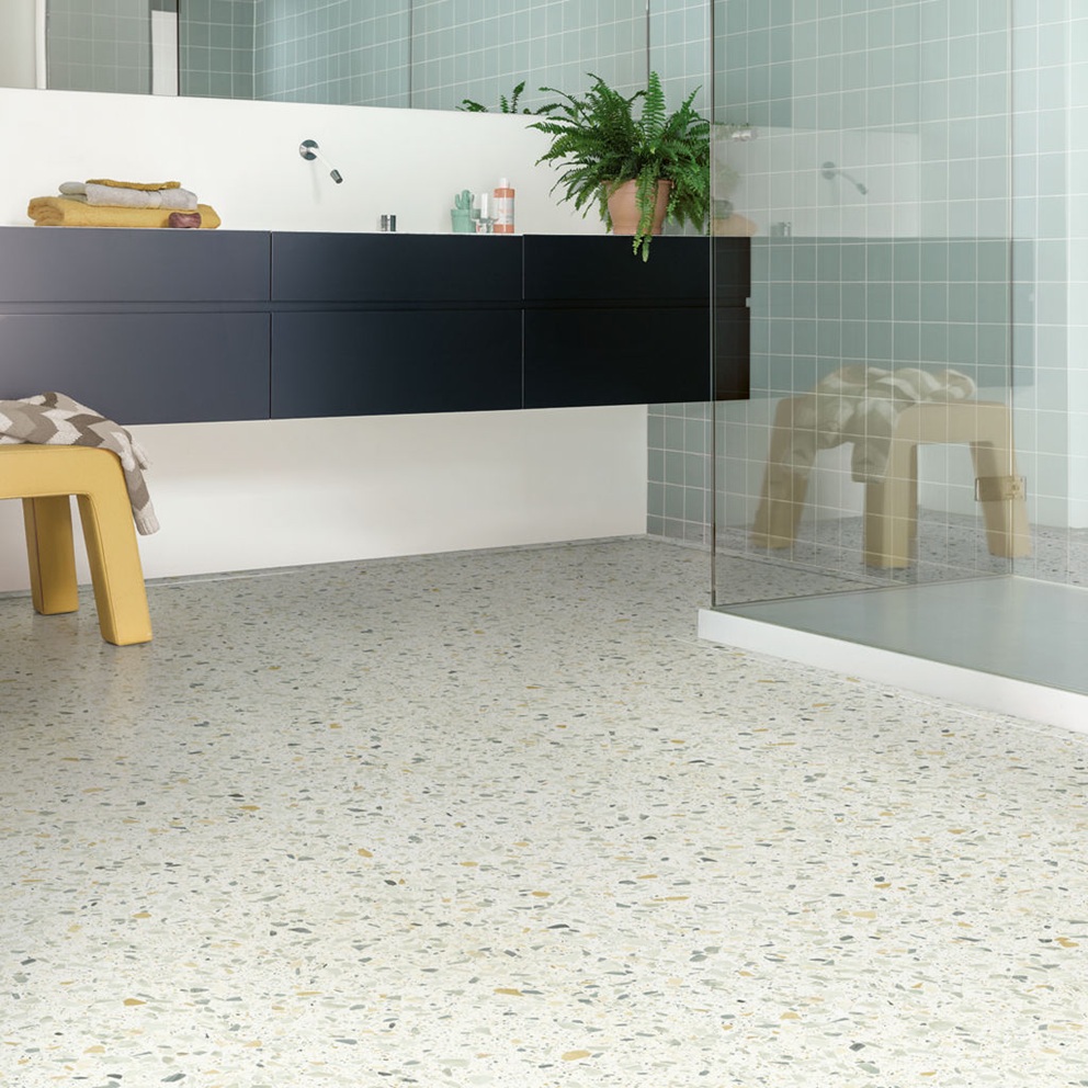 Вінілова підлога Blush Багатокольоровий тераццо 609,6x609,6x2,5 Quick-Step - Зображення 209389821-f146c.jpeg