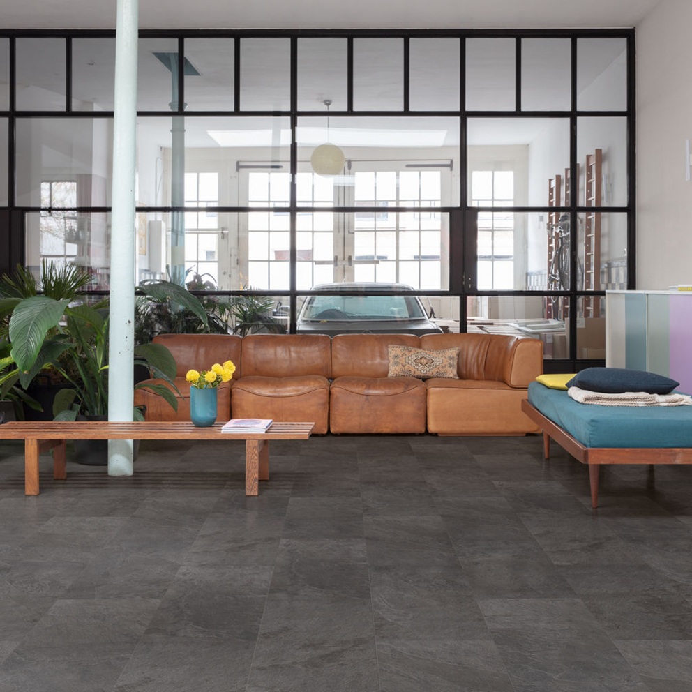 Виниловый пол Oro Сланец черный 610х303x5 Quick-Step - Зображення 209646783-0e154.jpeg