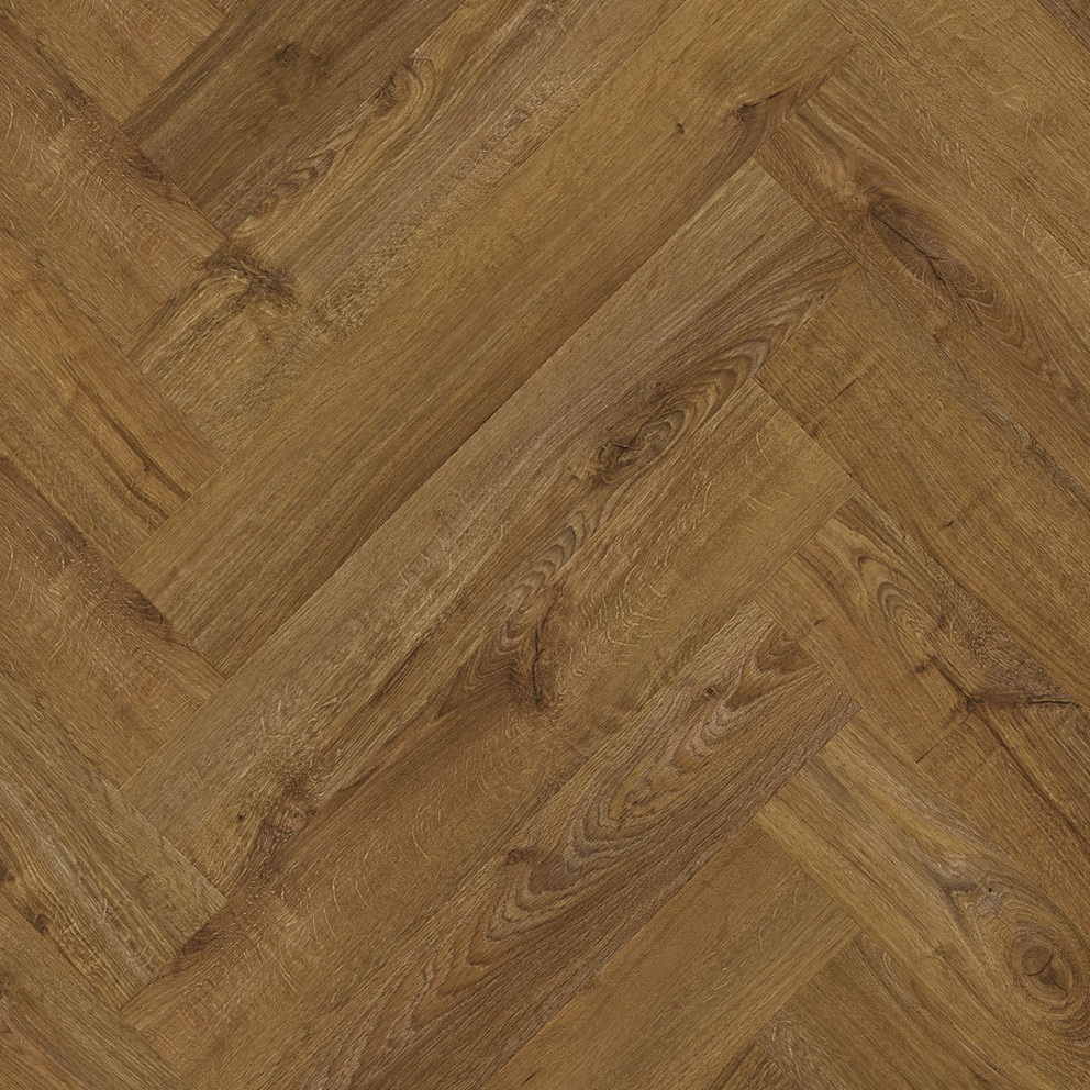 Вінілова підлога Pristine Дуб осінній коричневий 129x740x2,5 Quick-Step - Зображення