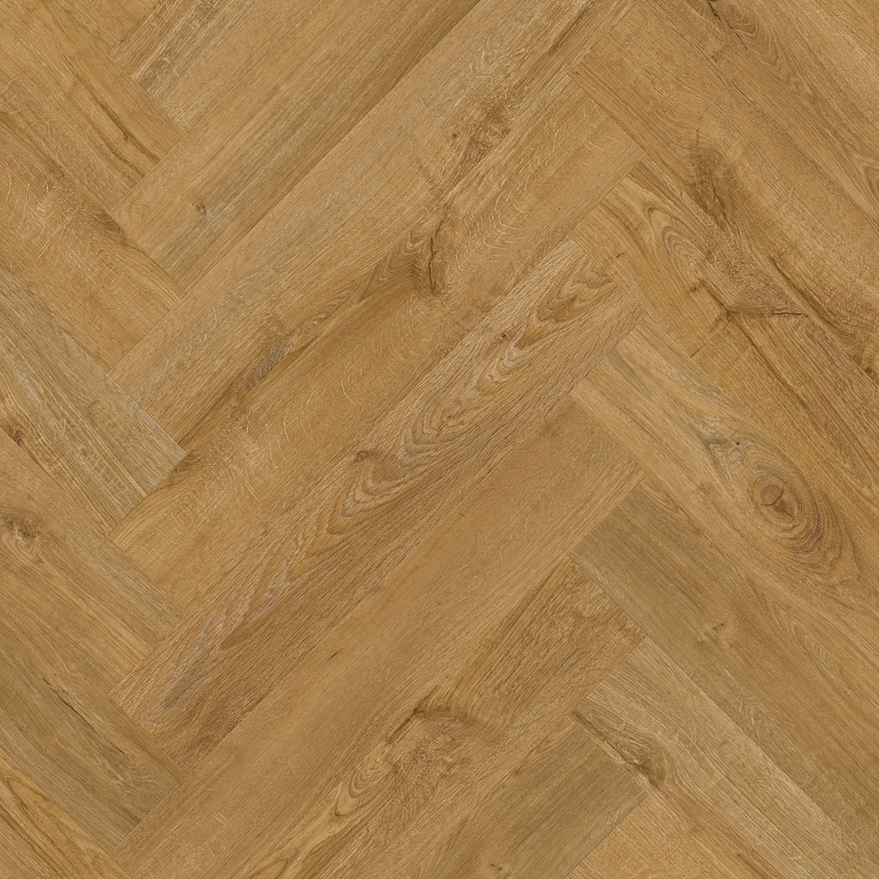 Вінілова підлога Pristine Дуб осінній медовий 129x740x2,5 Quick-Step - Зображення