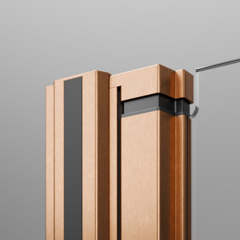 Душові двері NES Brushed Copper PTD RADAWAY - Зображення 210409270-a6252.jpg