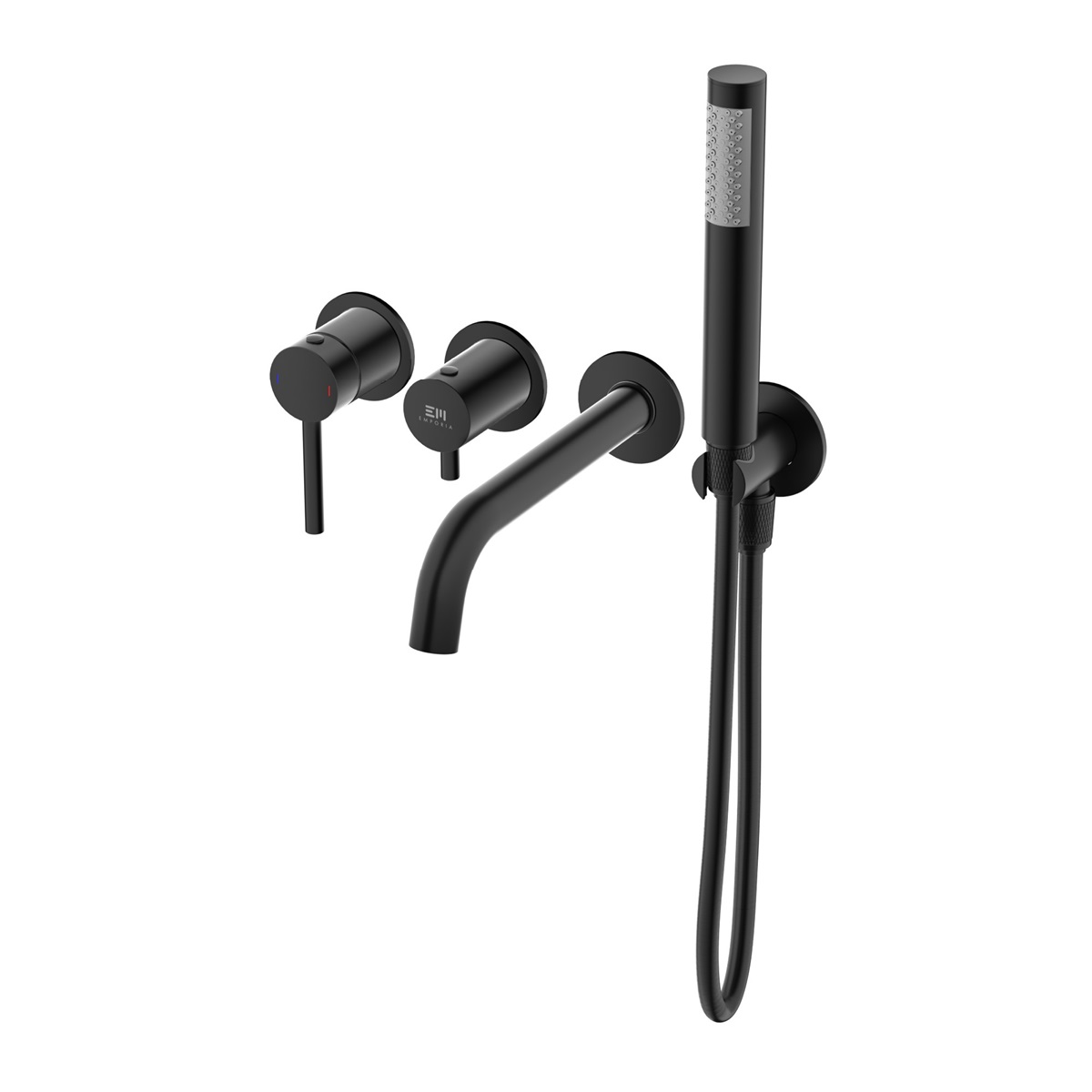 Змішувач для ванни FLY чорний matt 03032BM EMPORIA - Зображення 210537793-5d50a.jpg