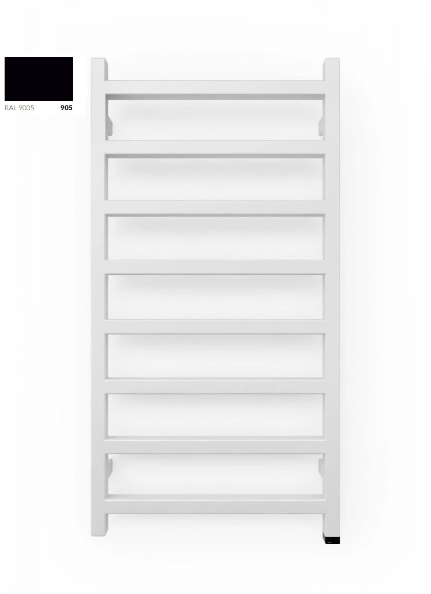 Рушникосушка Simple One 960x500 Ral 9005 matt WWSIE096050K9M5E1 Terma - Зображення