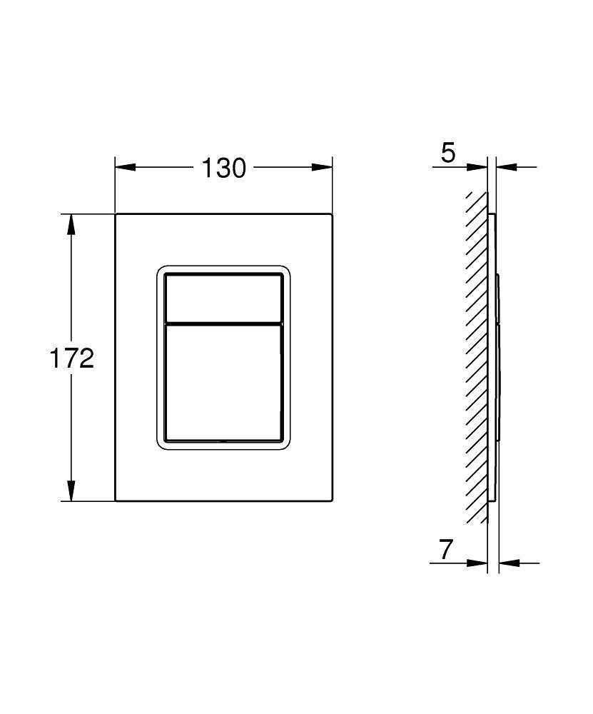 Кнопка зливу Skate Cosmopolitan S 37535AL0 Grohe - Зображення 210667179-7e5cf.jpg