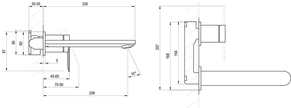 Змішувач для умивальника CR II 019.00CR.O1 Chrome X070586 RAVAK - Зображення 210800646-6208c.jpg