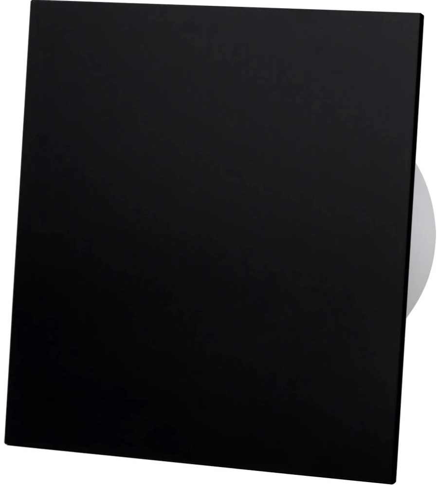 Панель для витяжного вентилятора Black Gloss ABS 01-181 AirRoxy - Зображення