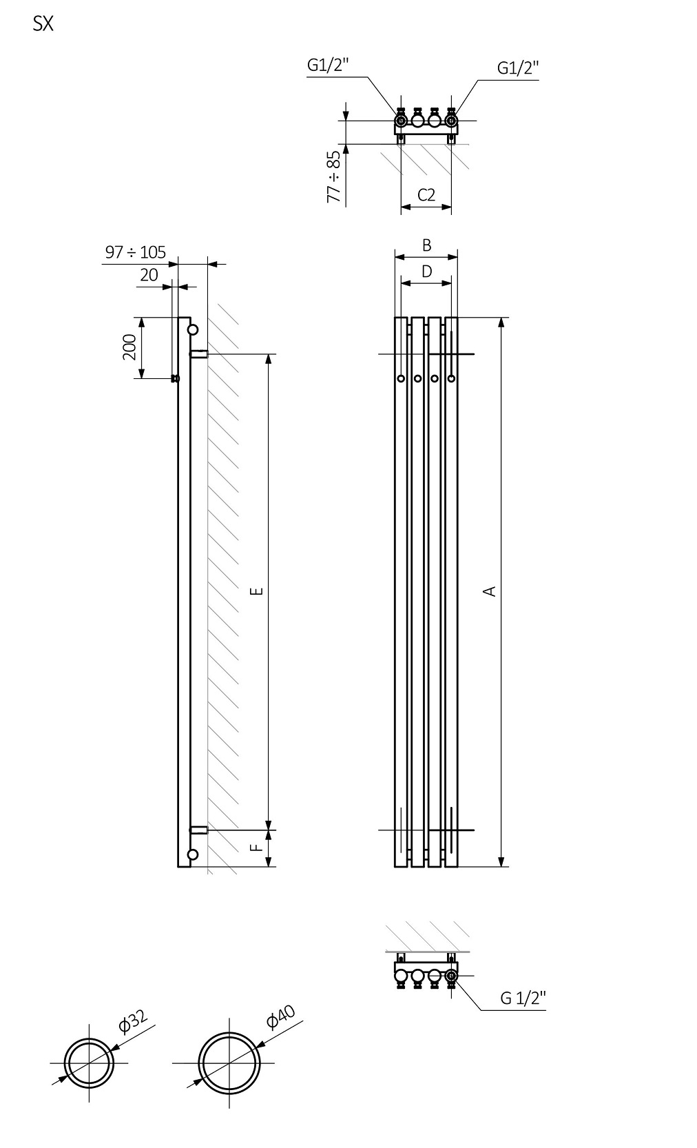 Рушникосушка Rolo Hanger 1200x205 Ral Anodic Gold WGROW120020KAGOSX Terma - Зображення 211435287-067cc.jpg