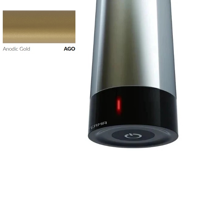 ТЕН прихованого монтажу One R36 300W Ral Anodic Gold Ago Terma - Зображення 211435288-5ea8a.jpg