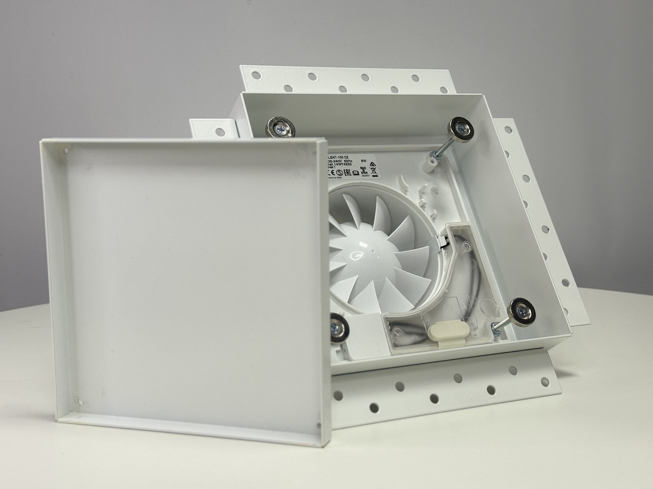 Модуль прихованого монтажу для витяжних вентиляторів Silent-100 білий Soler&Palau - Зображення 211564879-2e9c6.jpg