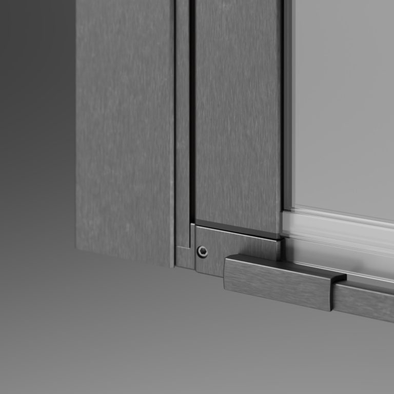 Комплект бокових стінок Nes 6 Brushed GunMetal PTD 90 RADAWAY - Зображення 211616027-6e3d5.jpg