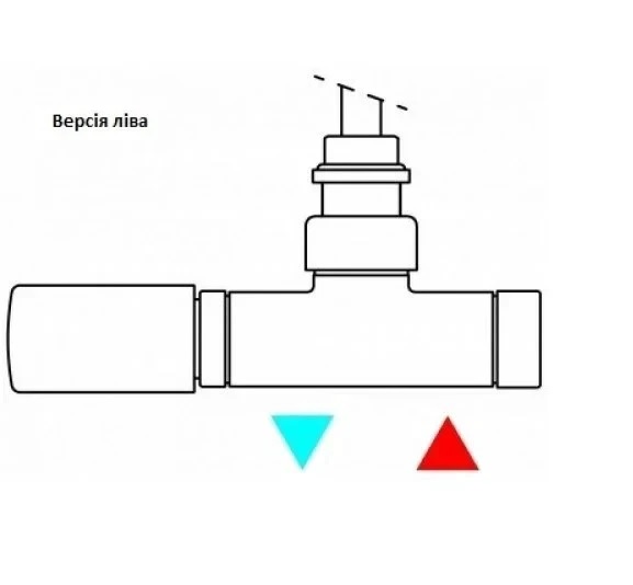 Набір вентилів інтегрований термостатичний лівий Ral Champagne Unico All in One Terma - Зображення 212523217-b2bf7.jpg