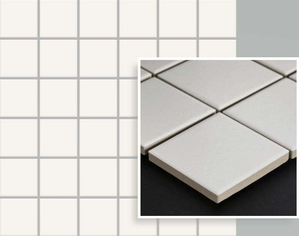 Мозаїка Albir Bianco (4,8x4,8) 298x298x6 Paradyz - Зображення