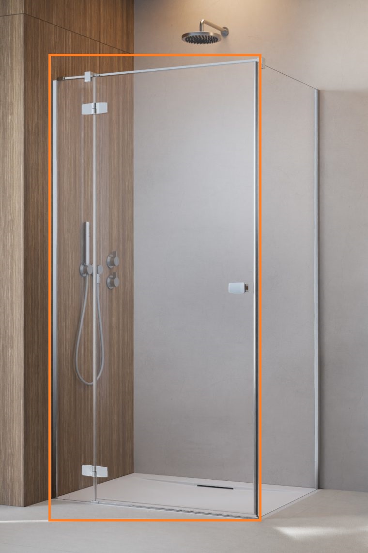 Душові двері Fuenta Chrome KDJ 100 L RADAWAY - Зображення