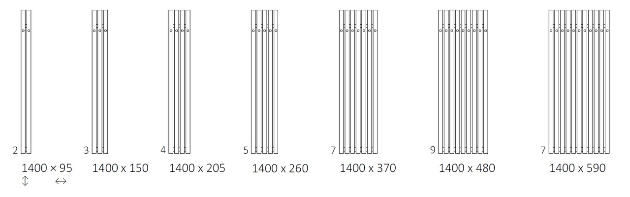 Рушникосушка Rolo Hanger E 1400x150 Ral 9016 matt WLROW140015KJ16E8ORXMX0 Terma - Зображення 213139280-d6281.jpg