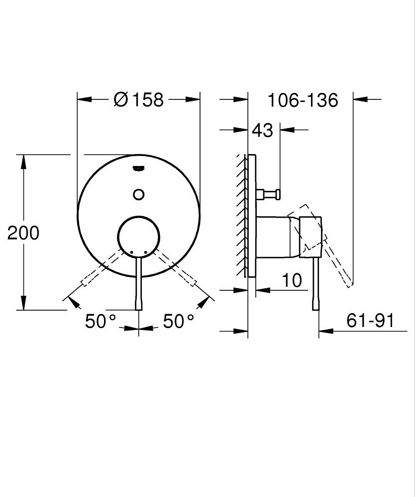Змішувач Essence 24167DL1 теплий захід сонця мат Grohe - Зображення 213692797-a9e2d.jpg