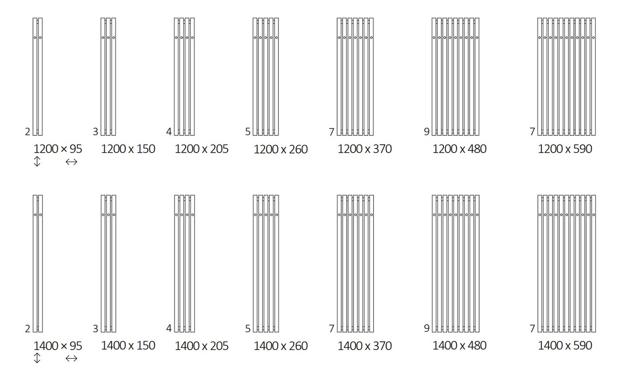 Рушникосушка Rolo Hanger 1400x150 Ral 9016 matt WGROW140015KJ16SX Terma - Зображення 213692819-759cf.jpg