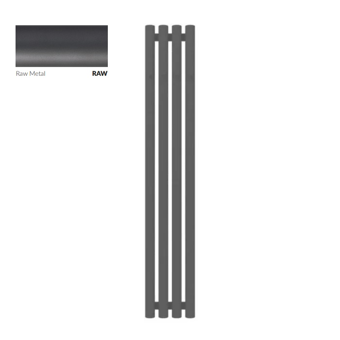 Рушникосушка Rolo Hanger 1200x205 Ral Raw Metal WGROW120020KRAWSX Terma - Зображення