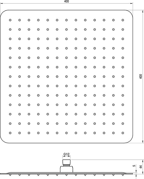 Верхній душ 982.02 Chrome Slim X07P666 RAVAK - Зображення 213888716-a6746.jpg
