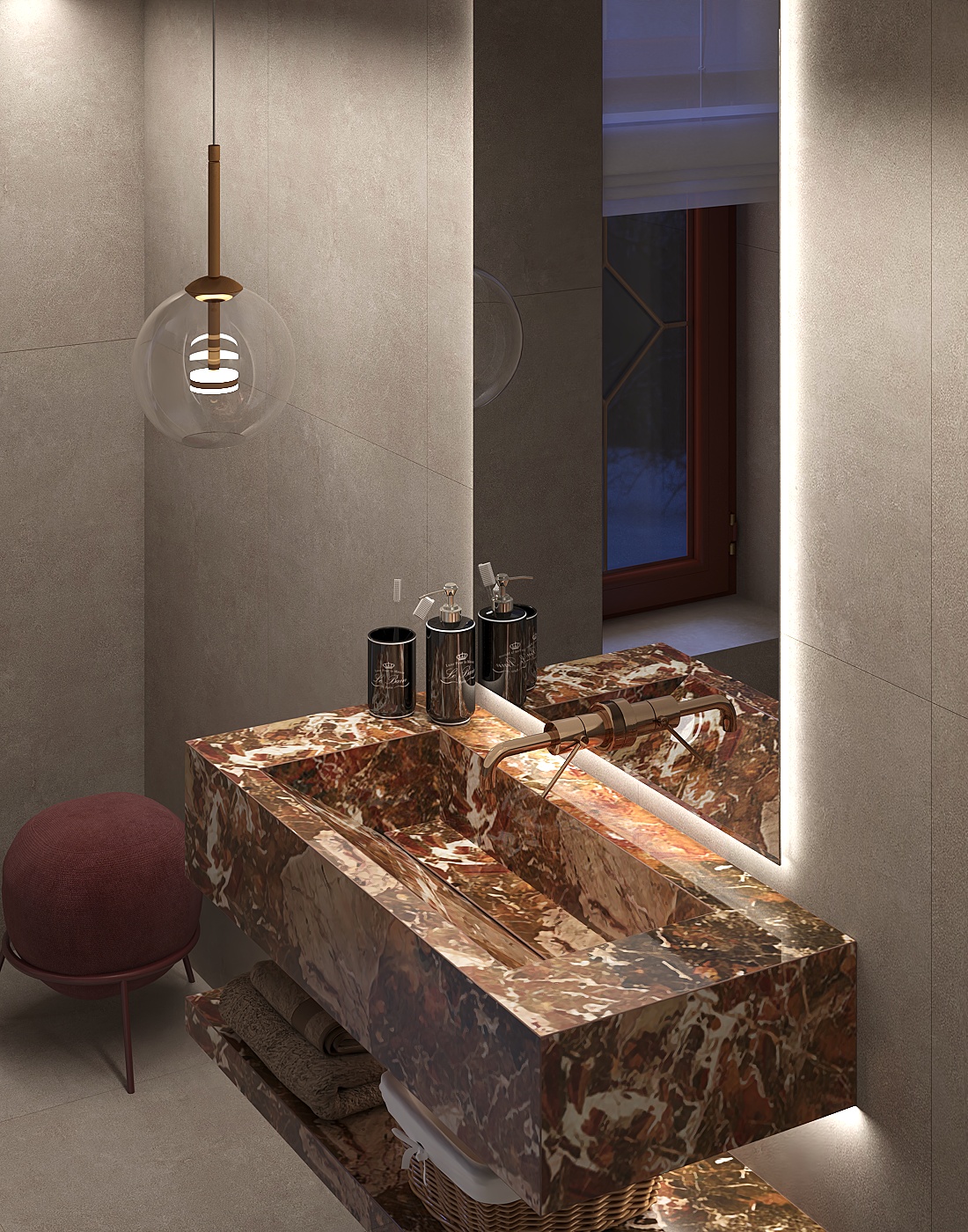 Умивальник керамогранітний зі скошеною чашею SGWTO 700 накладний Котто Кераміка - Зображення 213888765-7f15e.jpg