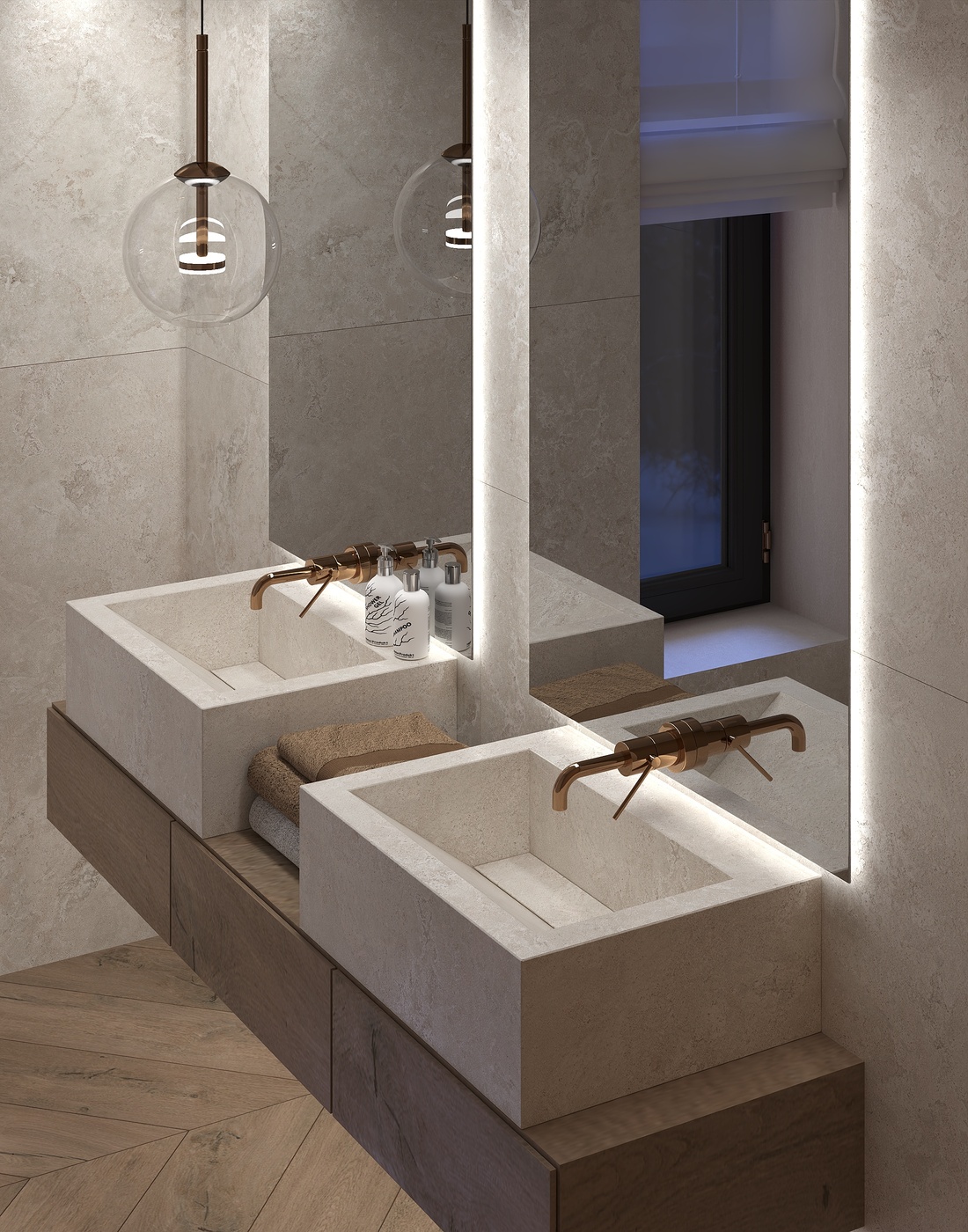 Умивальник керамогранітний зі скошеною чашею SGWTO 700 накладний Котто Кераміка - Зображення 213888765-dc3d2.jpg