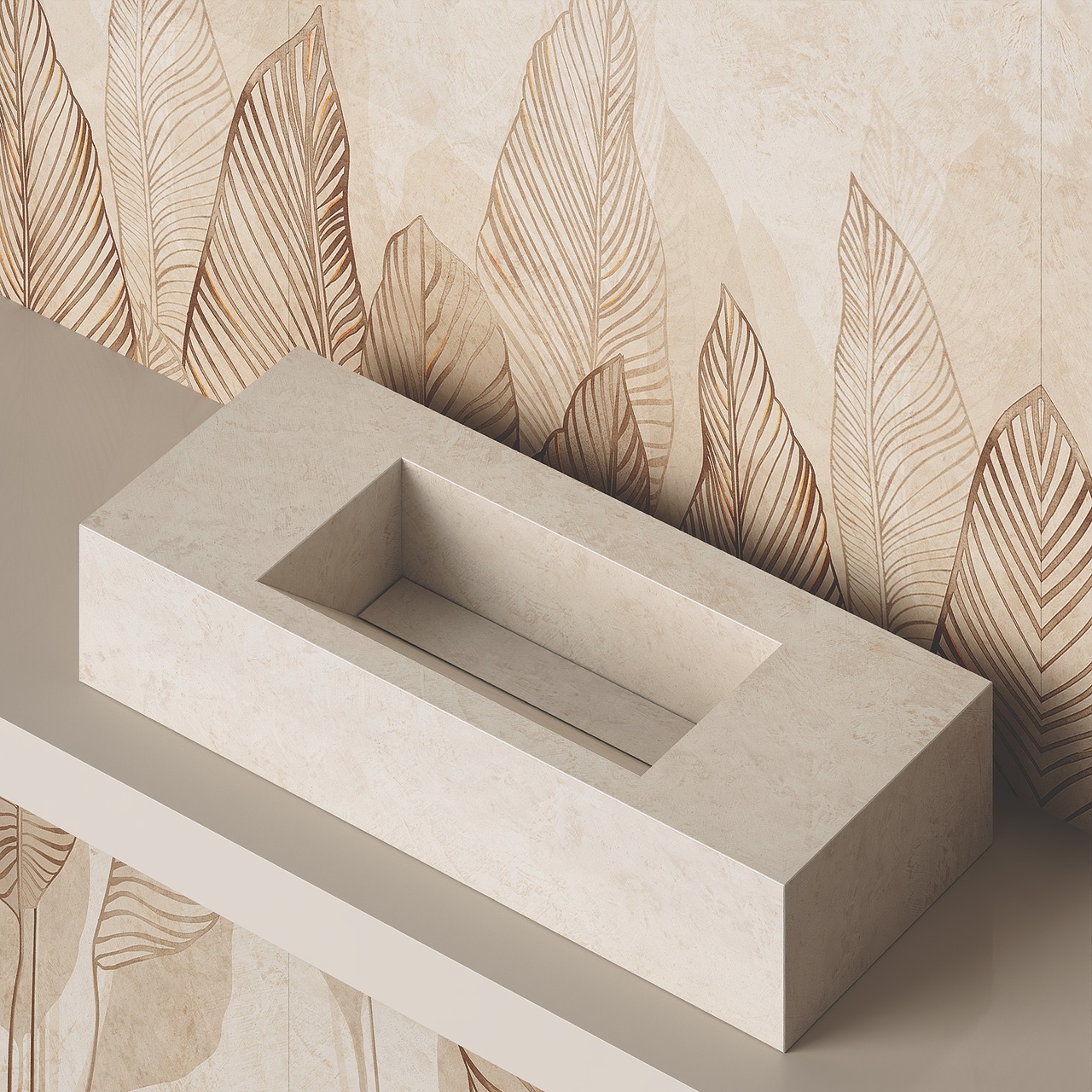 Умивальник керамогранітний зі скошеною чашею SGWTO 1100 накладний Котто Кераміка - Зображення 213888768-ec14b.jpg