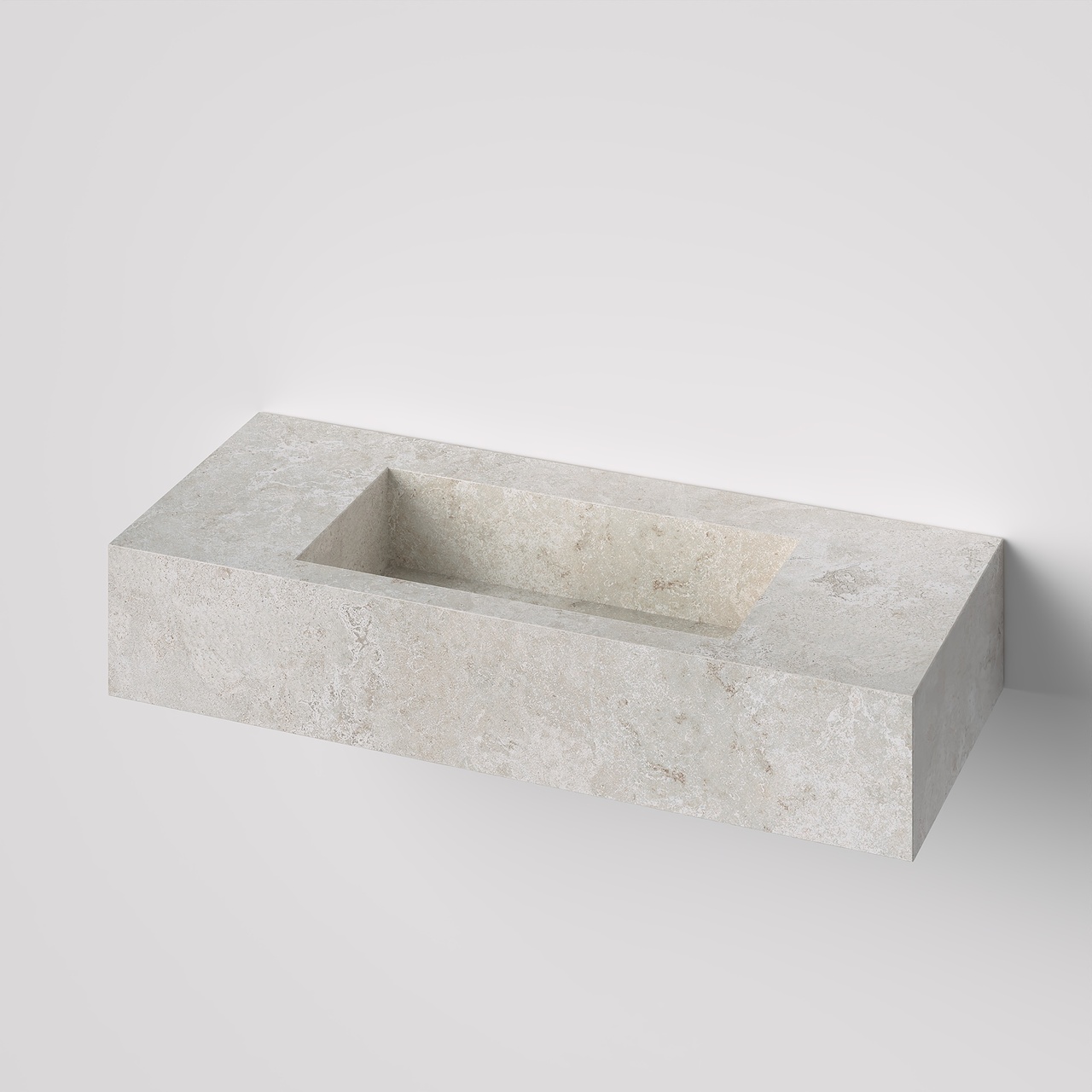 Умивальник керамогранітний з прямою чашею SGWHTS 1100 підвісний Котто Кераміка - Зображення