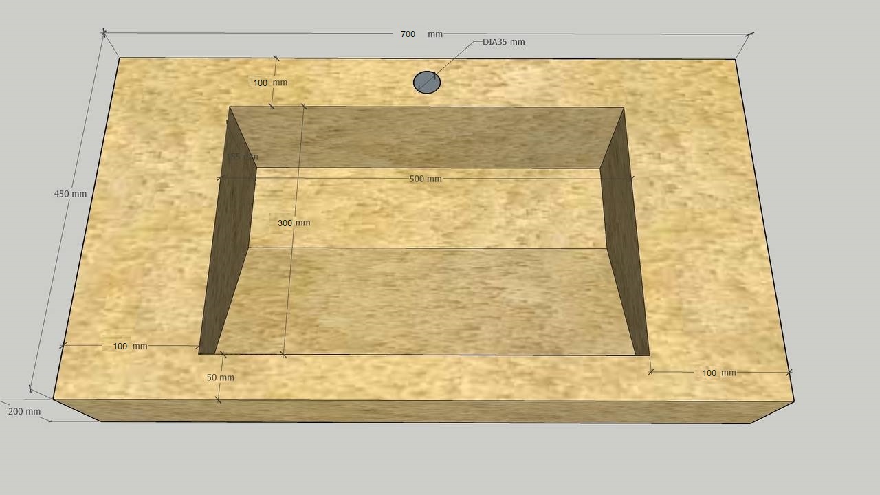 Умивальник керамогранітний зі скошеною чашею SGWHTO 700 підвісний Котто Кераміка - Зображення 213888779-82e1f.jpg