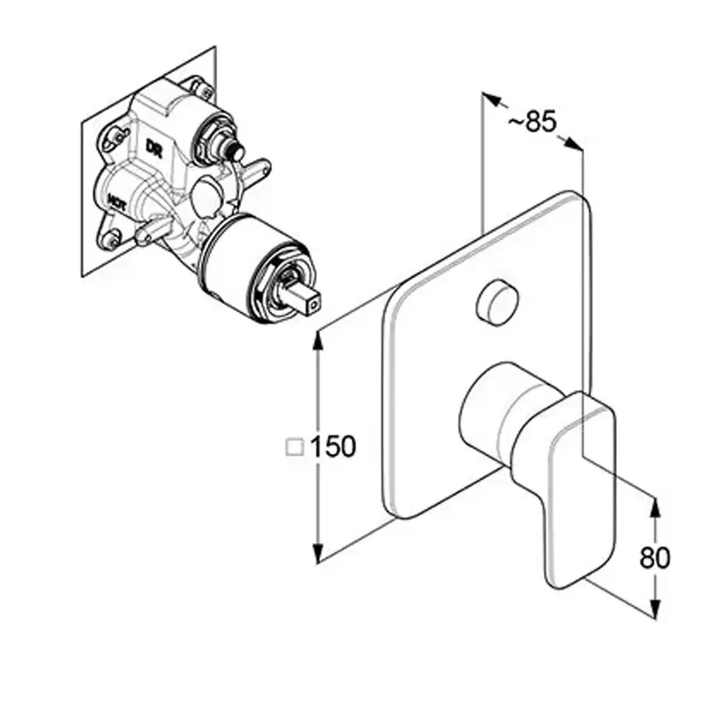 Змішувач Renon 42759N575 нікель брашований Kludi - Зображення 213888911-43ee1.jpg