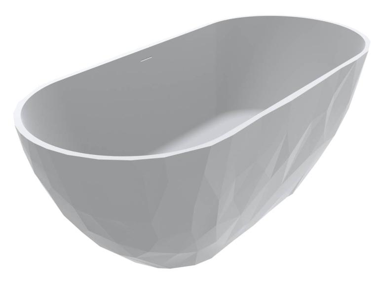 Ванна SAPFIRE matt 165x76 MIRAGGIO - Зображення