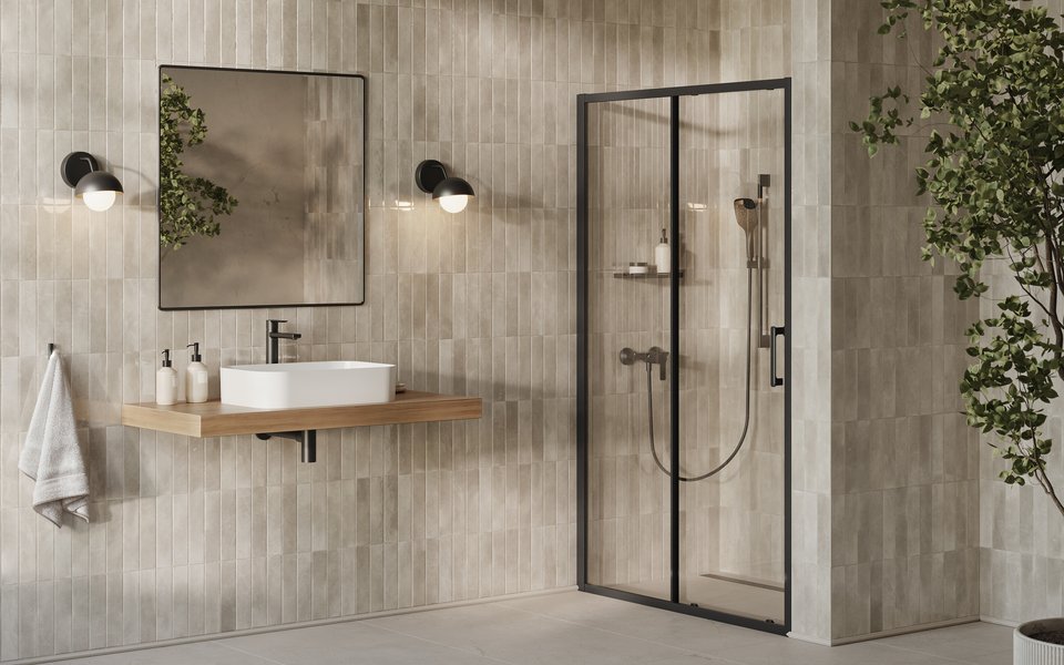 Душові двері X-Point Slim XPSDP2-120 Transparent X08VG030FZ1 RAVAK - Зображення 214712499-43834.jpg