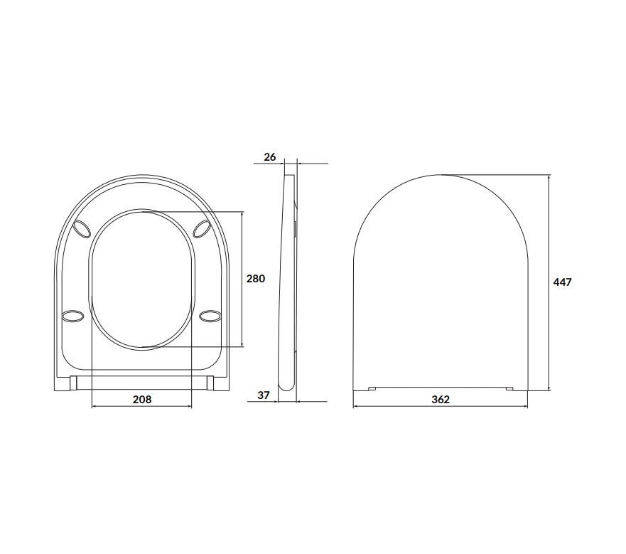 Кришка для унітаза Larga Oval Slim WRAP CSSD1004460961 Cersanit - Зображення 215180676-db52a.jpg