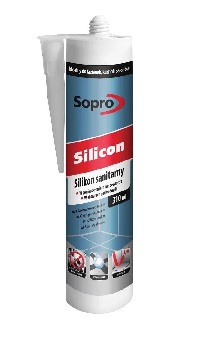 Силікон Sopro Silicon 213 пудра рожева №75 (310 мл) - Зображення