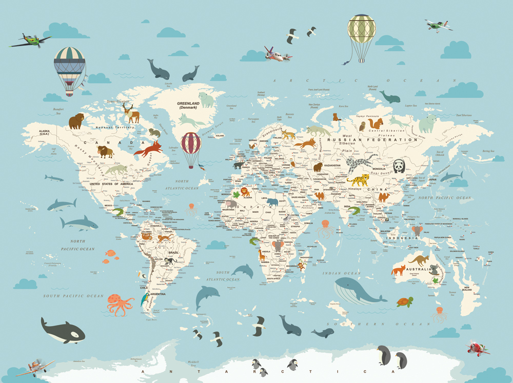 Фотошпалери LeoPrint Навколо світу - Зображення 215798525-52a29.jpg