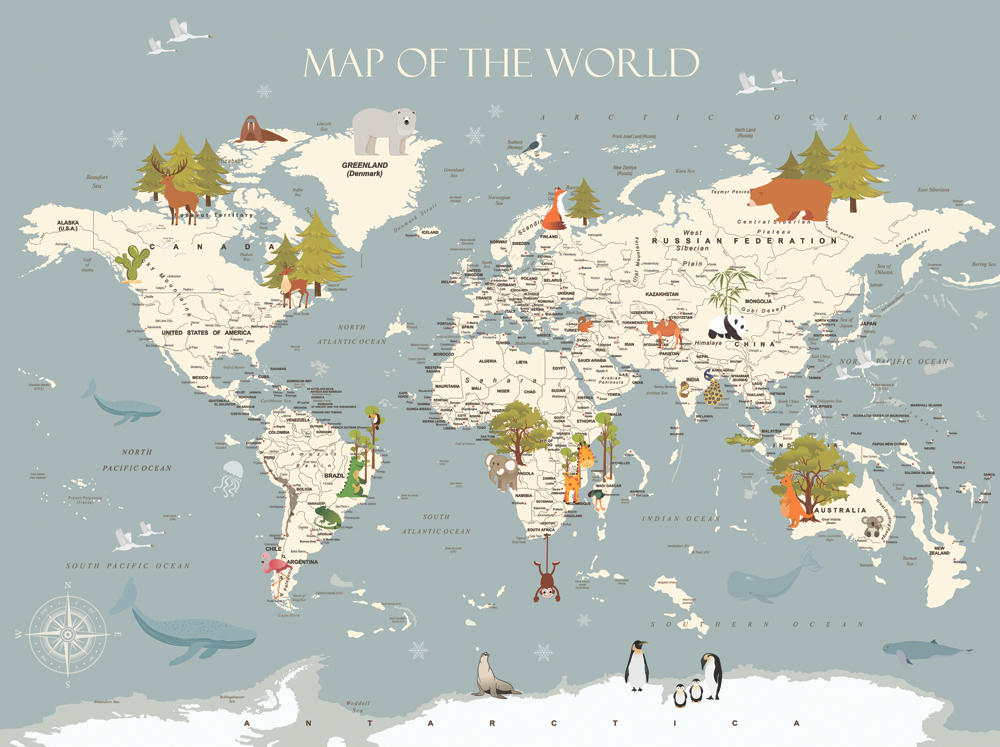 Фотошпалери LeoPrint Навколо світу - Зображення 215798525-cbcb5.jpg