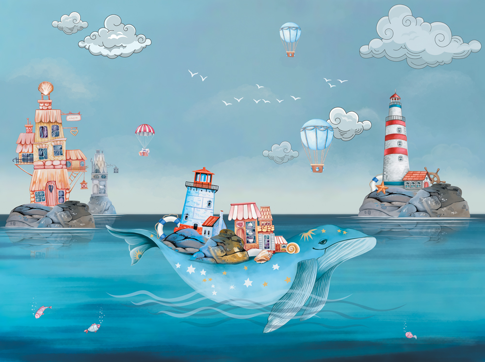 Фотошпалери LeoPrint Подорож на китах - Зображення 215798528-f1dcd.jpg