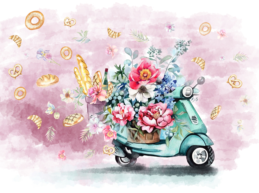 Фотошпалери LeoPrint Ранковий круасан - Зображення 215798530-9514e.jpg