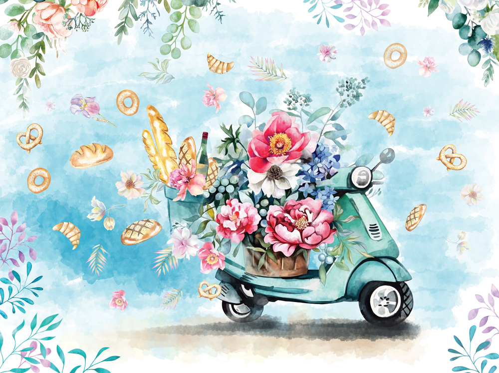 Фотошпалери LeoPrint Ранковий круасан - Зображення 215798530-f54f1.jpg