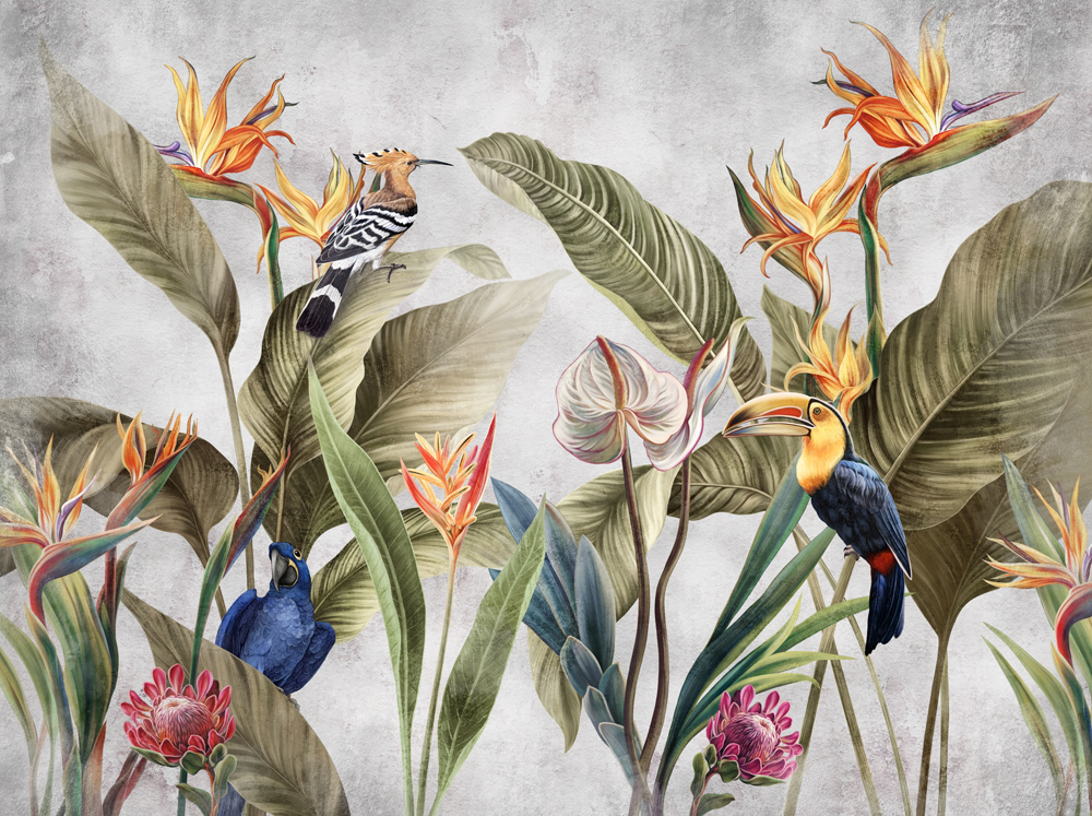 Фотошпалери LeoPrint Райські птахи - Зображення 215798695-89052.jpg