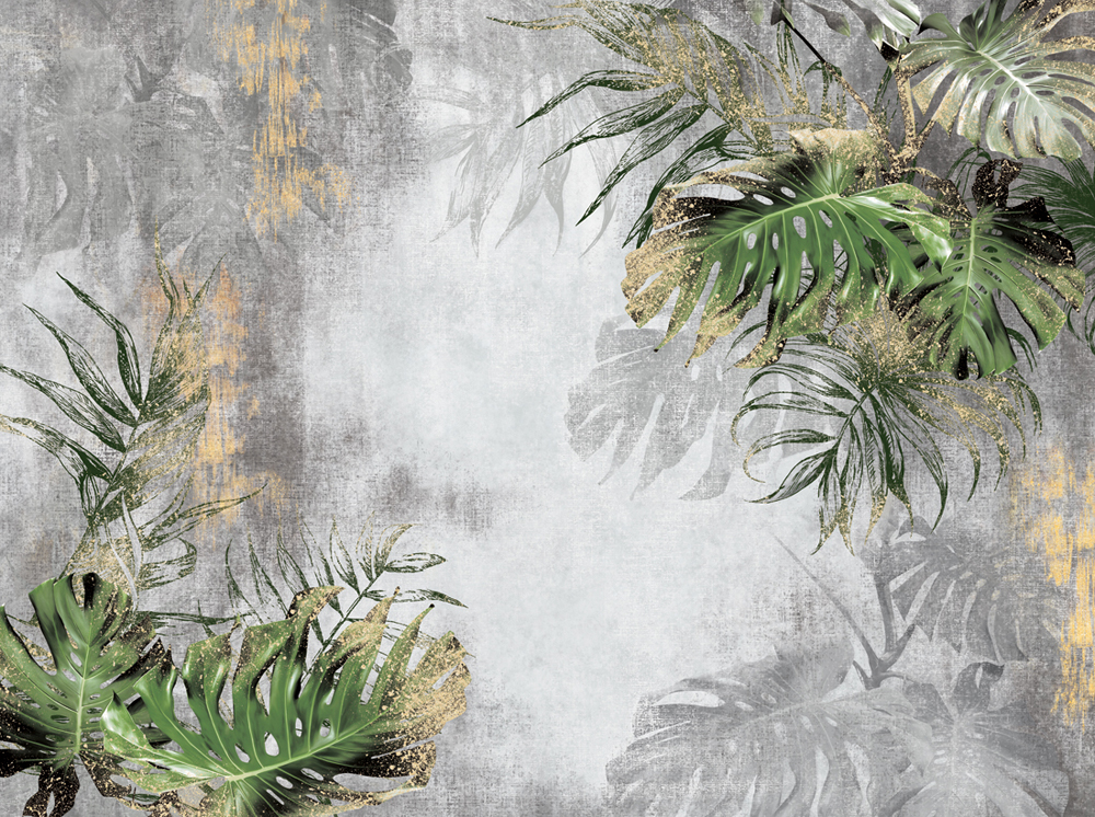 Фотошпалери LeoPrint Золота монстера - Зображення 215798702-c8b39.jpg