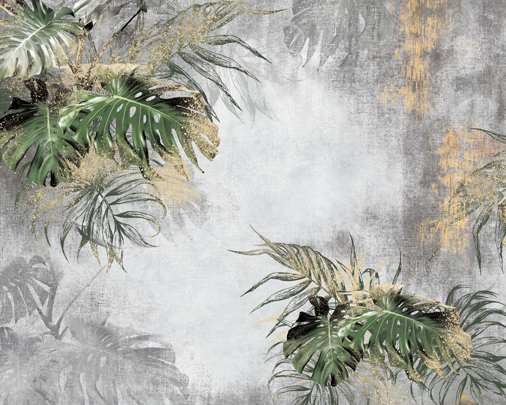 Фотошпалери LeoPrint Золота монстера - Зображення 215798702-dbc32.jpg