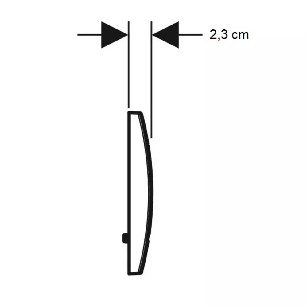 Кнопка зливу Delta20 115.137.14.1 чорний мат Geberit - Зображення 215980059-e3ac1.jpg