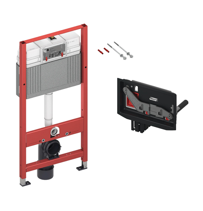 Комплект Інсталяція для унітаза 9400401 + Лоток для гігієнічних таблеток II 9240952 TECE - Зображення