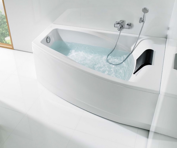 Ванна асиметрична права Hall 150х100, Roca - Зображення 216470-a1105.jpg