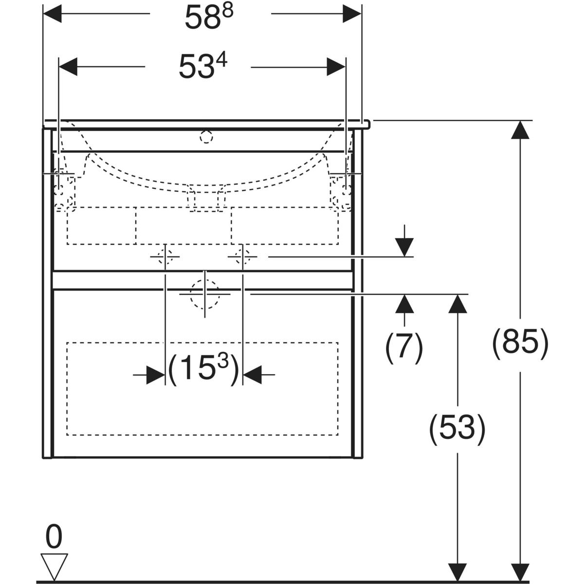 Шафка з умивальником 60 Selnova Square Slim rim 504.138.IK.1 Geberit - Зображення 216709623-a7127.jpg