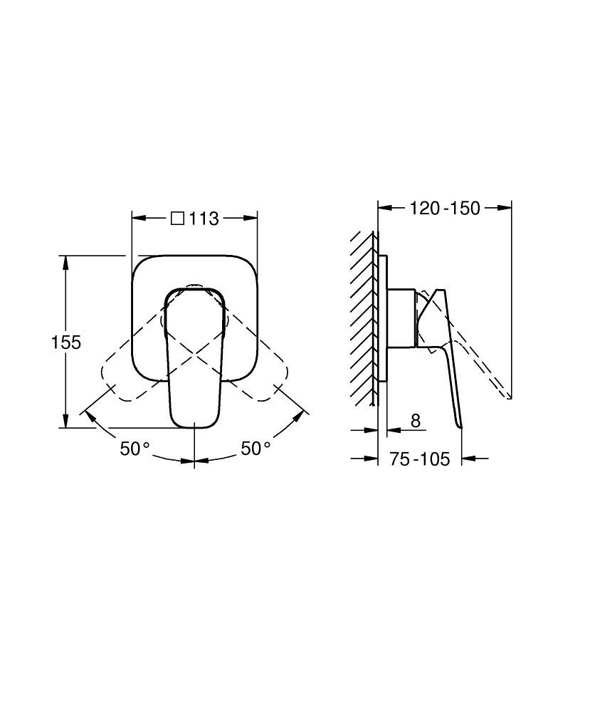 Змішувач Cubeo 1018300000 Grohe - Зображення 217976476-789ad.jpg