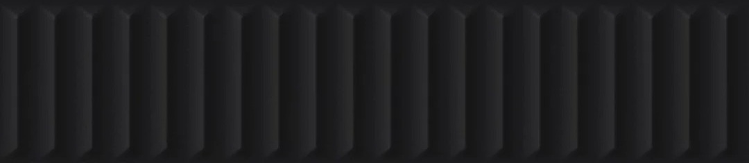 Плитка стінова Duo Tonne Black B STR MAT 65x298 Paradyz - Зображення