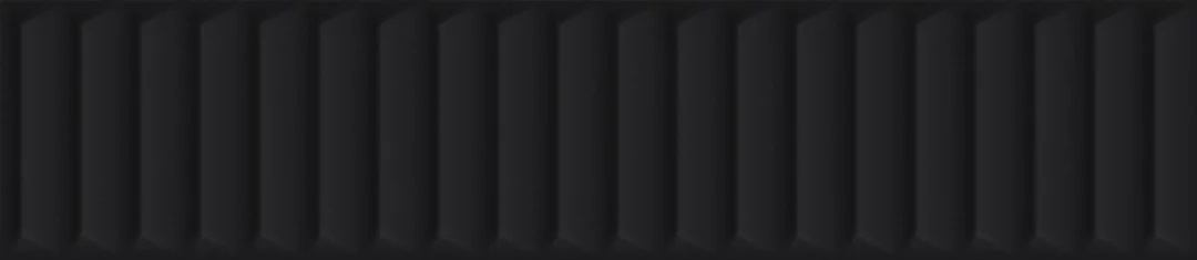 Плитка стінова Duo Tonne Black C STR MAT 65x298 Paradyz - Зображення
