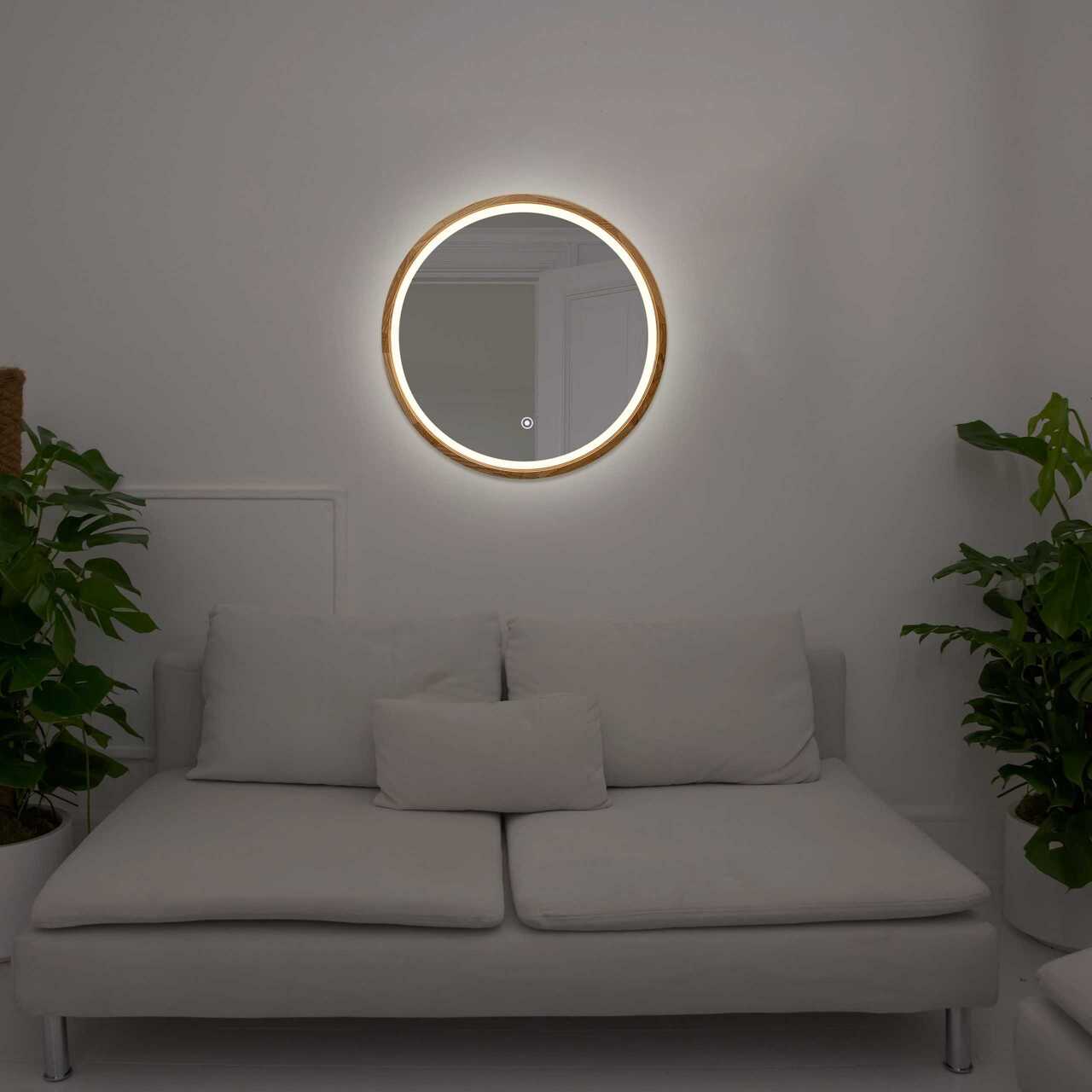 Дзеркало Perfection LED 800 Natural Oak Luxury Wood - Зображення 218758870-197d2.jpg