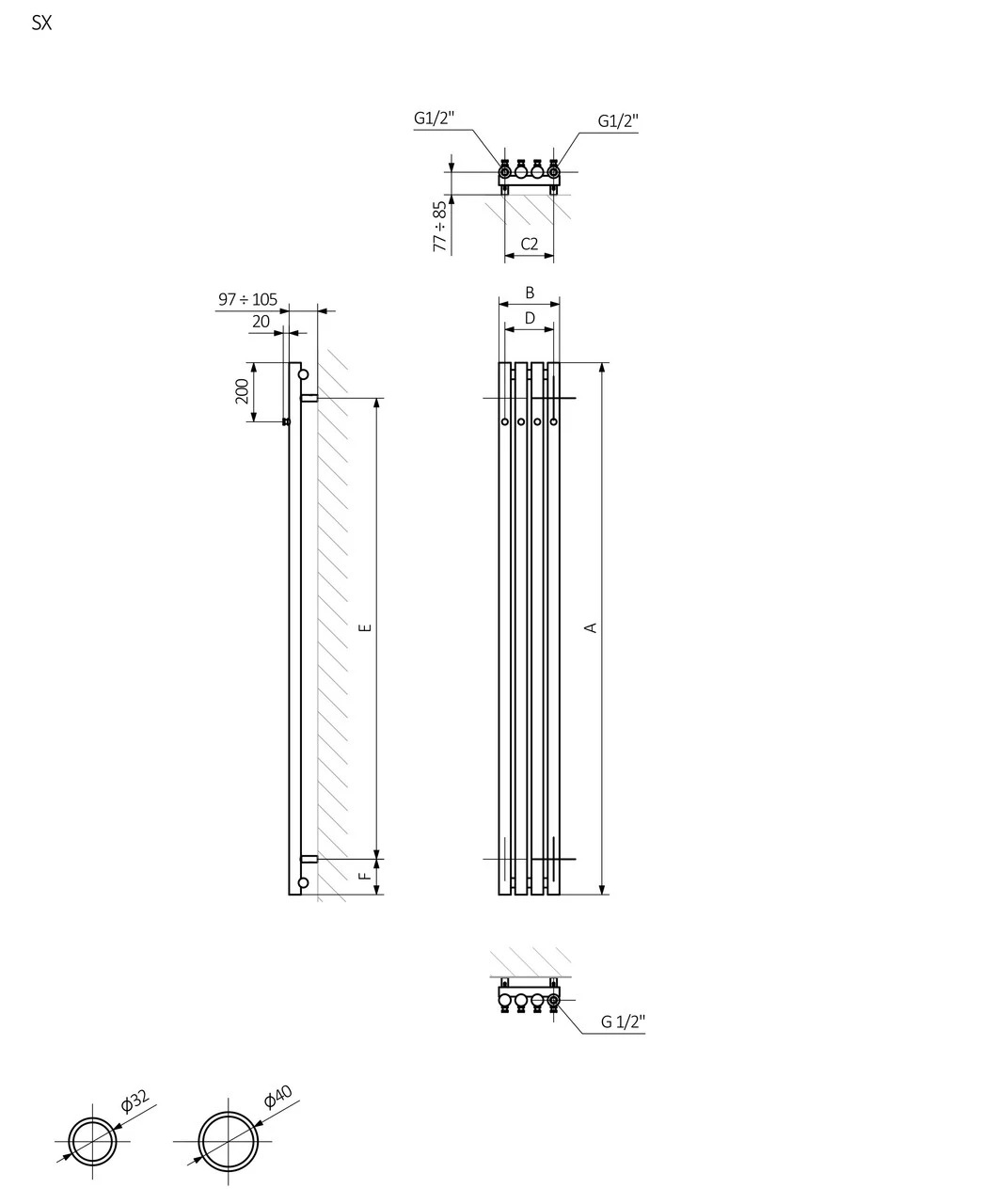 Рушникосушка Rolo Hanger 1400x370 Ral 9016 WGROW140037KJ16SX Terma - Зображення 219540896-9260f.jpg