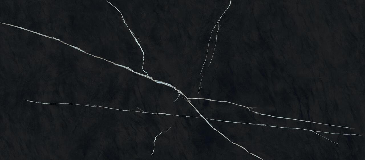Плитка керамогранітна AJH6 Marvel Meraviglia Black Origin LAP 1200x2780 Atlas Concorde - Зображення